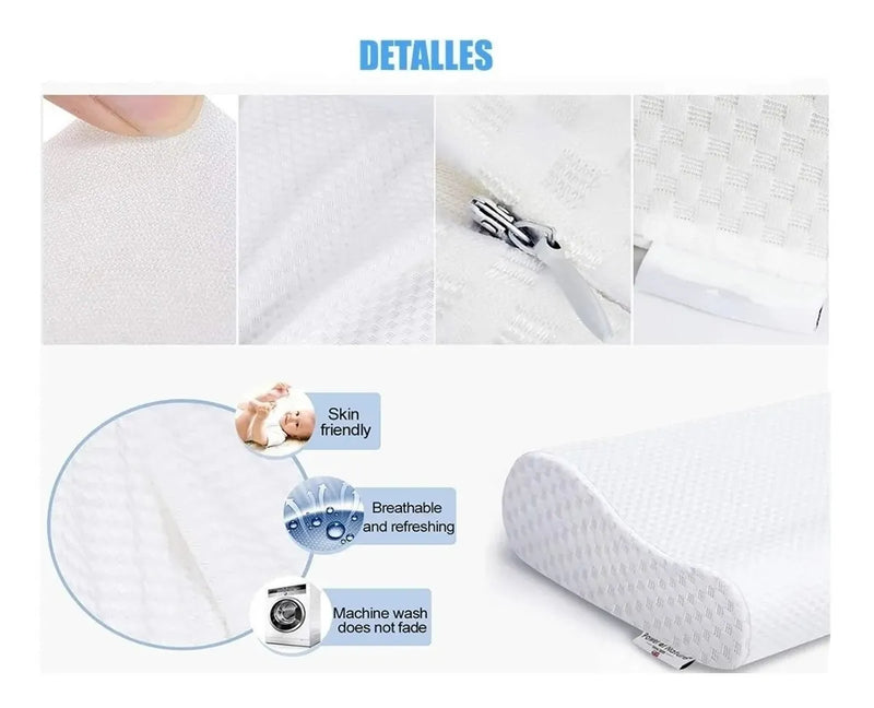 Almohada Cervical Memory Pillow 50x30cm